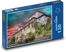 Historický kamenný hrad Puzzle 130 dielikov - 28,7 x 20 cm 