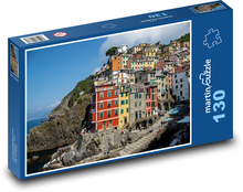 Městečko na skále - Itálie Puzzle 130 dílků - 28,7 x 20 cm