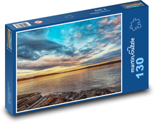 Sonnenuntergang über dem Meer Puzzle 130 Teile - 28,7x20 cm