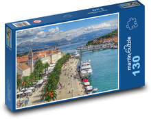Chorvátsko - Trogir Puzzle 130 dielikov - 28,7 x 20 cm 