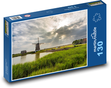Windmill in Holland Puzzle 130 pieces - 28.7 x 20 cm 