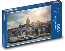Turecko - Istanbul Puzzle 130 dílků - 28,7 x 20 cm