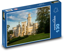 Zámek Hluboká, Česká republika Puzzle 130 dílků - 28,7 x 20 cm
