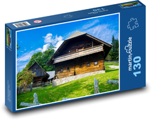 Dom na wsi - Austria Puzzle 130 elementów - 28,7x20 cm