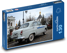 Auto Moskvich Puzzle 130 dielikov - 28,7 x 20 cm 