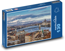 Budapešť - Maďarsko Puzzle 130 dielikov - 28,7 x 20 cm 