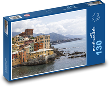 Italian coastal city Puzzle 130 pieces - 28.7 x 20 cm 