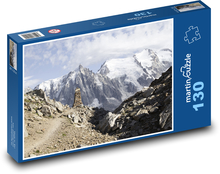 Berge, Steine Puzzle 130 Teile - 28,7x20 cm