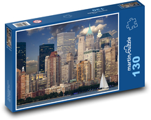 USA - New York Puzzle 130 dílků - 28,7 x 20 cm
