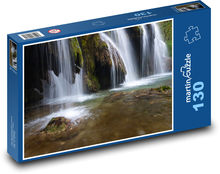 Lesní vodopád Puzzle 130 dílků - 28,7 x 20 cm