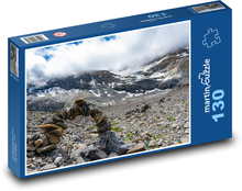 Berge, Steinbogen Puzzle 130 Teile - 28,7x20 cm
