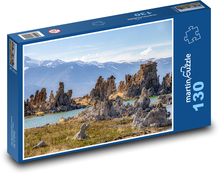 Jezero Momo Kalifornie Puzzle 130 dílků - 28,7 x 20 cm