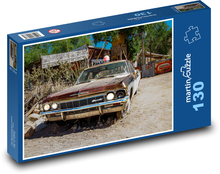 Policajné auto - USA Puzzle 130 dielikov - 28,7 x 20 cm 