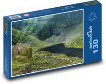 Berglandschaft mit See Puzzle 130 Teile - 28,7x20 cm