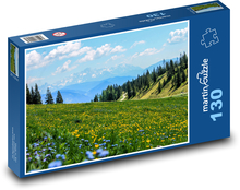 Mountain meadow Puzzle 130 pieces - 28.7 x 20 cm 