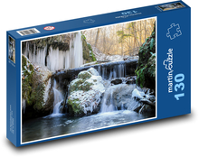 Rampouchy visící ze skal Puzzle 130 dílků - 28,7 x 20 cm
