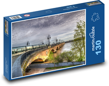 Bridge in Bordeaux, France Puzzle 130 pieces - 28.7 x 20 cm 