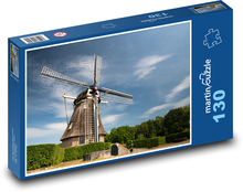 Windmühle Puzzle 130 Teile - 28,7x20 cm