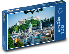 Salzburg - mesto pod pevnosťou Puzzle 130 dielikov - 28,7 x 20 cm 