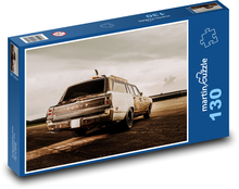 Starý americký vůz Puzzle 130 dílků - 28,7 x 20 cm