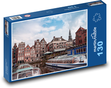 Holandsko - Amsterdam Puzzle 130 dielikov - 28,7 x 20 cm 