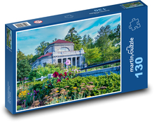 Architektur, Garten Puzzle 130 Teile - 28,7x20 cm