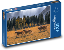 Natur, Pferde Puzzle 130 Teile - 28,7x20 cm