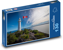 Canada - lighthouse Puzzle 130 pieces - 28.7 x 20 cm 
