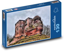 Mittelalterliche Burg, Deutschland Puzzle 130 Teile - 28,7x20 cm