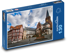 Německo - Aschaffenburg  Puzzle 130 dílků - 28,7 x 20 cm