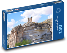 Alcala Del Jucar, Spanien Puzzle 130 Teile - 28,7x20 cm