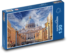 Rome, St. Peter´s Basilica Puzzle 130 pieces - 28.7 x 20 cm 