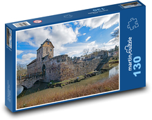 Zamek, ruiny Puzzle 130 elementów - 28,7x20 cm