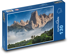 Španělsko - Naranjo De Bulnes Puzzle 130 dílků - 28,7 x 20 cm