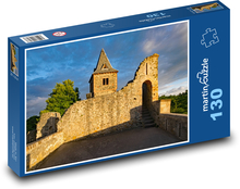 Hrad Frankenstein Puzzle 130 dílků - 28,7 x 20 cm