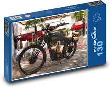 Retro-Fahrrad Puzzle 130 Teile - 28,7x20 cm
