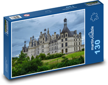 Hrad Loire Boutique, Francie Puzzle 130 - 28,7x20 cm