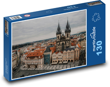 Praha - Staroměstské náměstí Puzzle 130 dílků - 28,7 x 20 cm