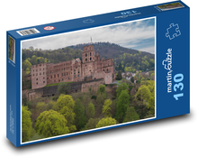 Pevnost Heidelberg Puzzle 130 dílků - 28,7 x 20 cm