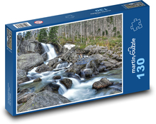 Lesní potok Puzzle 130 dílků - 28,7 x 20 cm