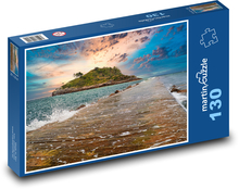 Molo przybrzeżne Puzzle 130 elementów - 28,7x20 cm