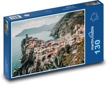 Itálie - Vernazza Puzzle 130 dílků - 28,7 x 20 cm