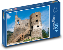 Slovensko - starý hrad Puzzle 130 dielikov - 28,7 x 20 cm 