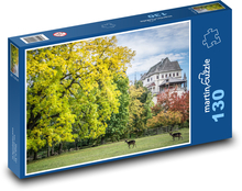 Schlosspark Puzzle 130 Teile - 28,7x20 cm