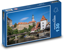 Zámok Český Krumlov Puzzle 130 dielikov - 28,7 x 20 cm 