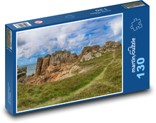 Krajobraz Bretanii Puzzle 130 elementów - 28,7x20 cm