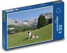Bernardine, Alps Puzzle 130 pieces - 28.7 x 20 cm 