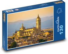 Hiszpania - Segowia Puzzle 130 elementów - 28,7x20 cm