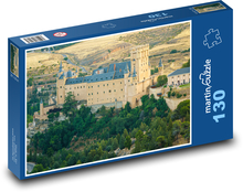 Spanien - Schloss Segovia Puzzle 130 Teile - 28,7x20 cm