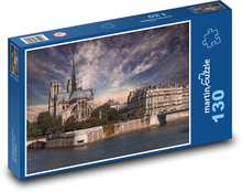Notre Dame, Paříž  Puzzle 130 dílků - 28,7 x 20 cm